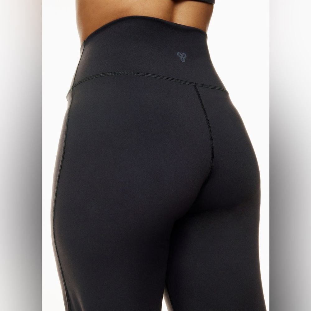 Aritzia Tna Atmosphere Wide Hi-Rise Legging | Deep Taupe - Picture 4 of 10